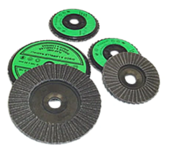 Discos pulir vidrio grande 165x22mm Grano 80