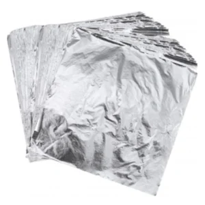 Laminas Plata 100 unidades