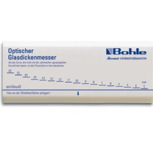 Medidor óptico de espesores de vidrio Aleman